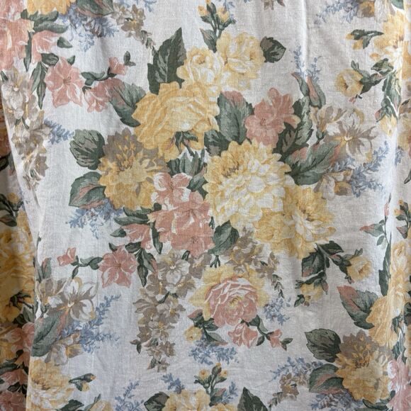 Vtg Alfred Dunner 18 Floral Button-Up Shirt Women's Boho Cottagecore Grandmacore - Picture 15 of 16